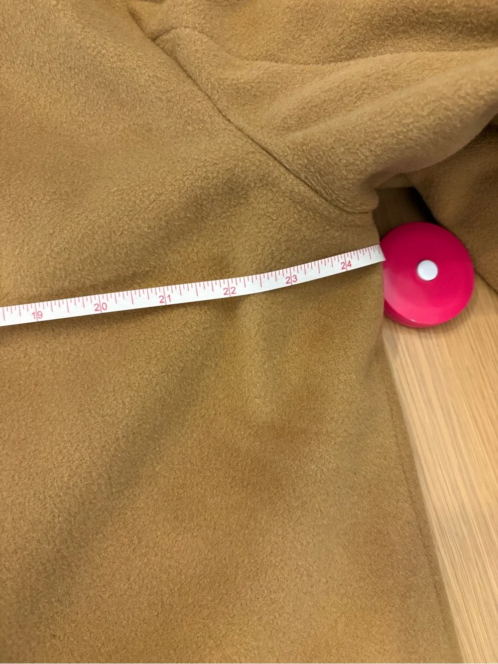 Banana Republic Men's Wool and Cashmere Pea Coat in Camel Brown